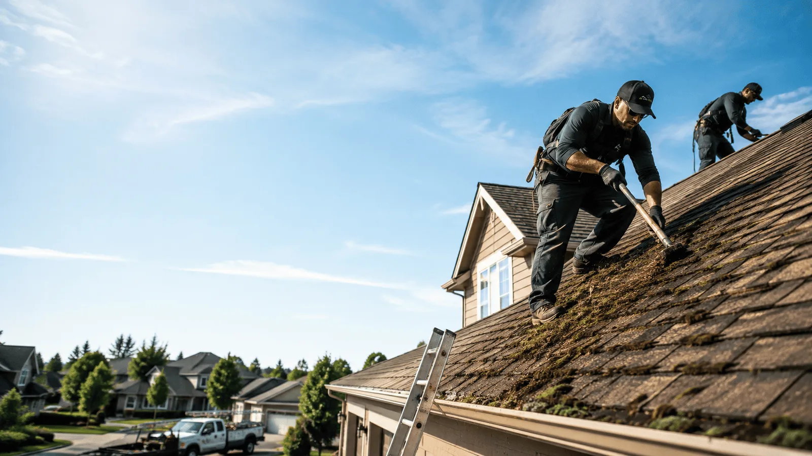 Roof Moss Removal in Overland, MO near me